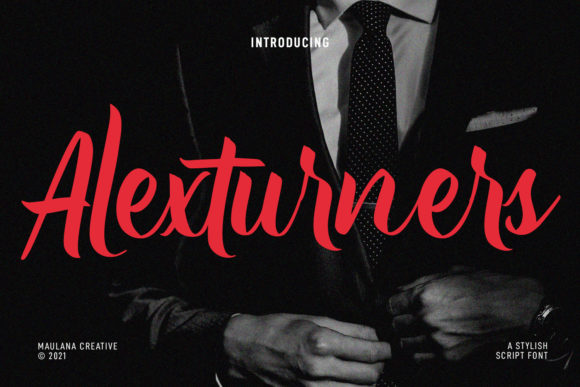 Alexturners Script: A Premium Typeface for Modern Brands
