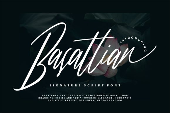 Basattian Script: A Premium Font for Modern Web Design