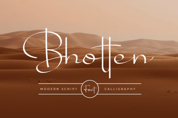 Bhotten Script: A Typeface for Polished Web Design