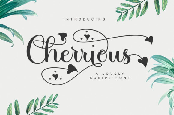 Cherrious Script: A Typeface That Elevates Your Brand