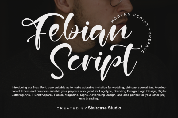 Febian Script: An Elegant Typeface for Editorial Design