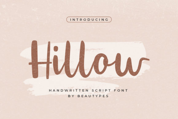 Hillow Script: A Refined Typeface for Elegant Branding