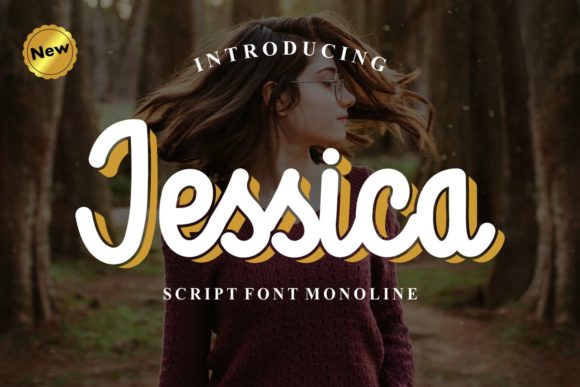 Jessica Script: A Playful Font for Bold Marketing