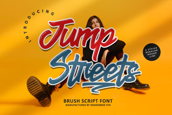 Jump Streets Script: A Typeface That Elevates Brand Identity