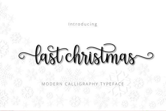 Last Christmas Script: A Handwritten Font for Web Design