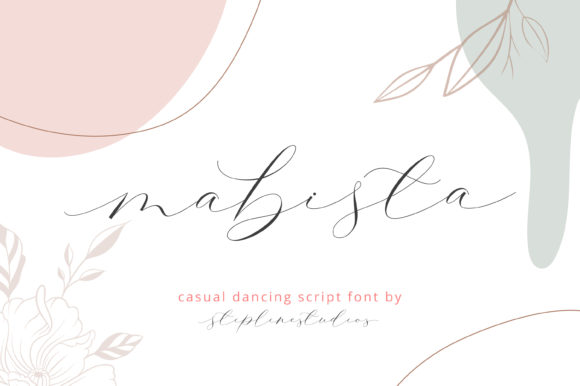 Mabista Script: A Playful Typeface for Editorial Design