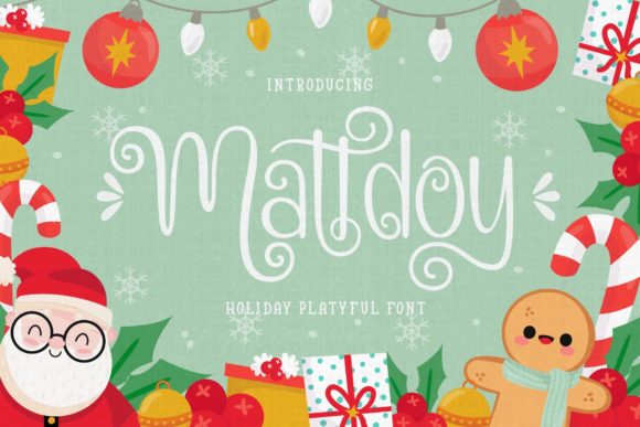 Mattdoy Script: A Sweet Typeface for Crafters