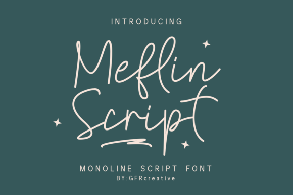 Meflin Script: A Polished Typeface for Small Brands