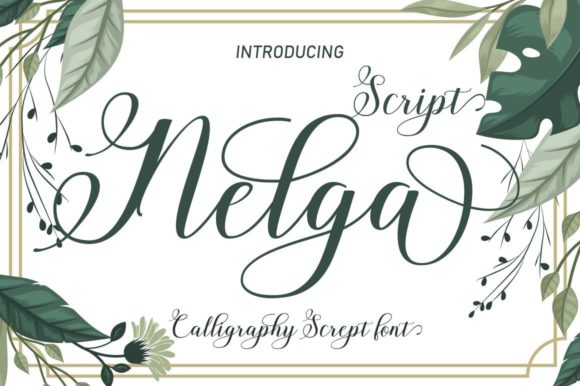 Nelga Script: A Handwritten Font for Makers