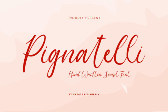 Pignatelli Script: A Timeless Handwritten Font for Web Design
