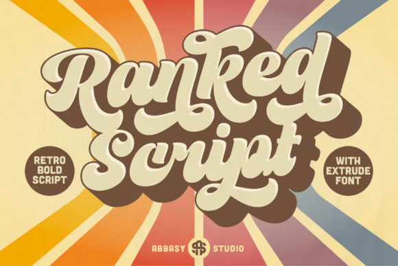 Ranked Script: A Bold Handwritten Typeface for Editorial Design