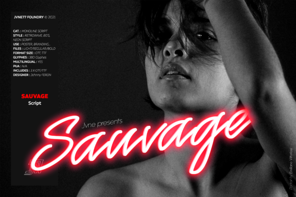 Sauvage Neon Script: A Web Designer’s Font Choice