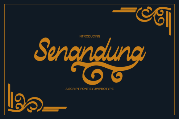 Senandung Script: A Handwritten Font for Digital Branding
