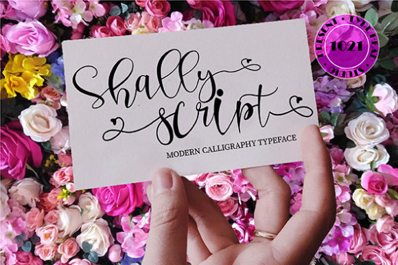 Shally Script: A Bold Handwritten Font for Branding