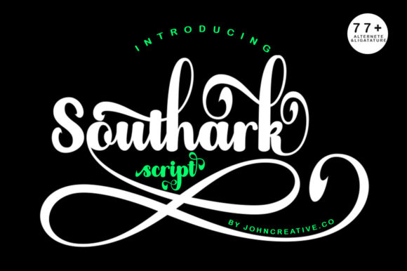 Southark Script: A Delicate Typeface for Digital Elegance