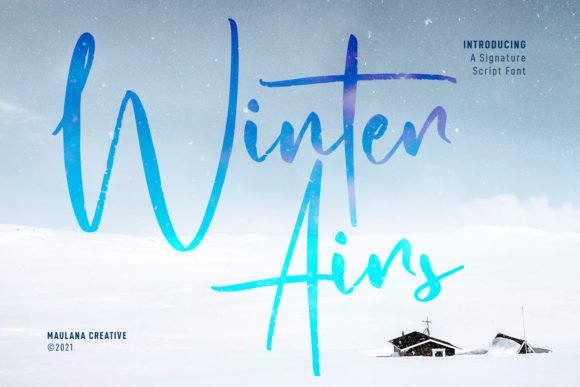 Winter Airs Script: A Typeface for Memorable Brands